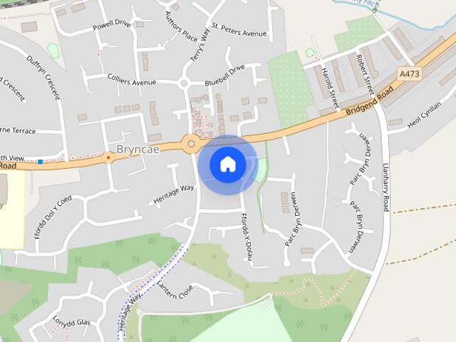 House for rent in Llanharan, Bryncae