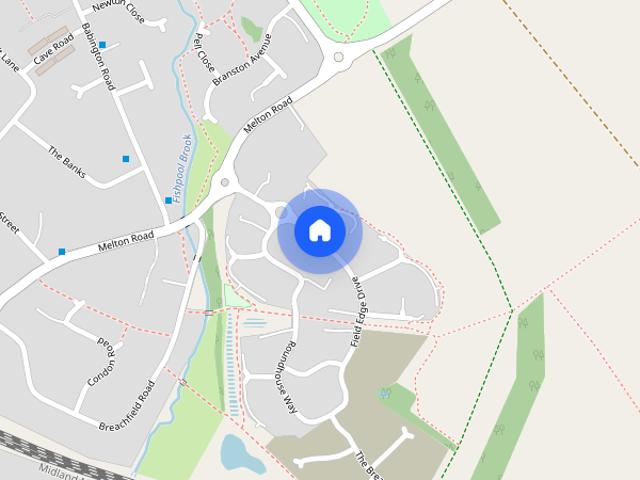 House for rent in Elmfield, Leicestershire