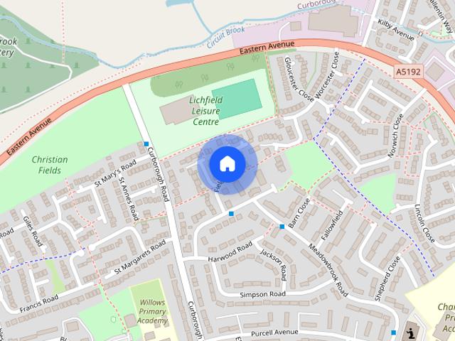 House for rent in Dimbles, Lichfield