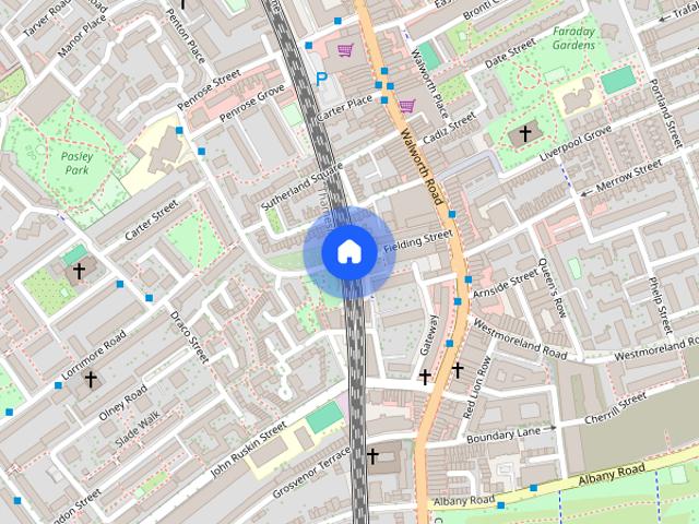 Apartment for rent in Walworth, Greater London