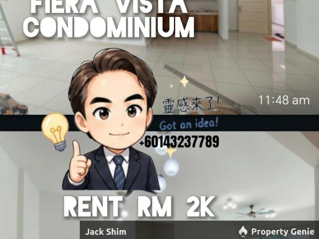 Condominium for rent in Georgetown, Penang