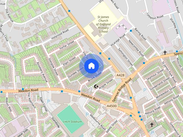 House for rent in Dallington, Northampton