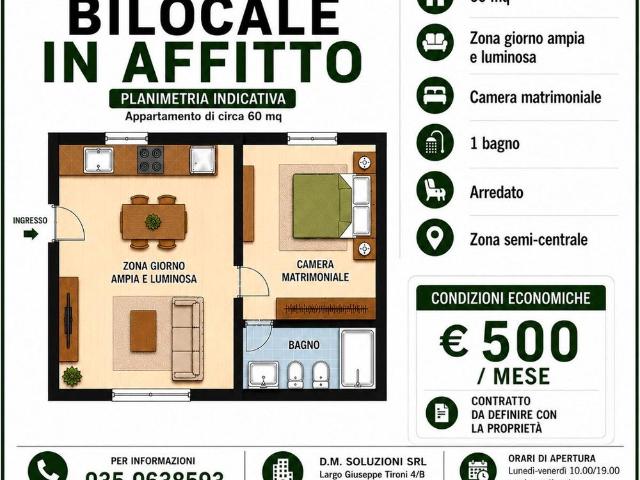 Appartamento in affitto a Filago, Lombardia