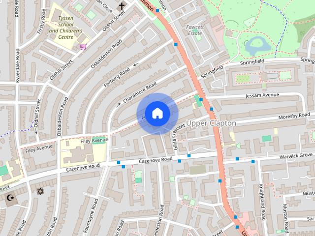Apartment for rent in Upper Clapton, Greater London