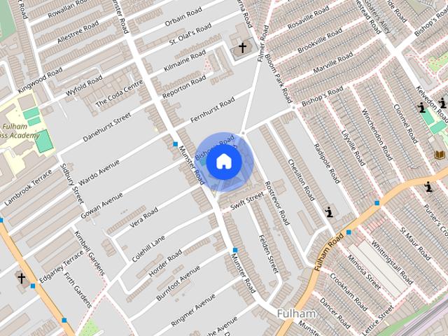 Apartment for rent in Fulham, Greater London