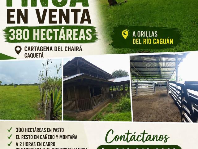 Finca en venta en Cartagena Del Chairá, Caquetá