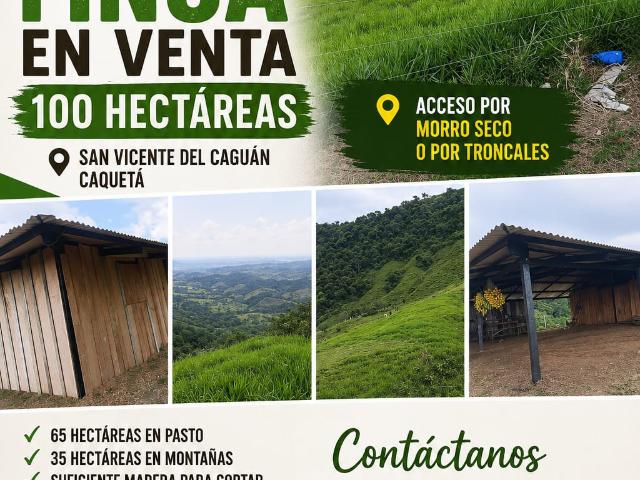 Finca en venta en San Vicente Del Caguán, Caquetá