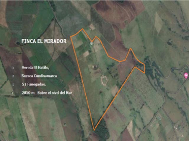 Finca En Venta En Suesca En. V54005