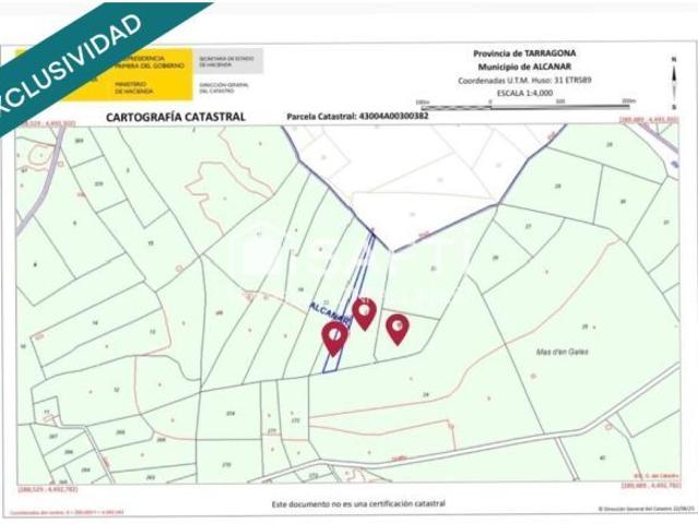 Finca en venta en Alcanar, Tarragona