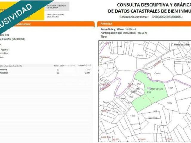 Finca en venta en Ourense