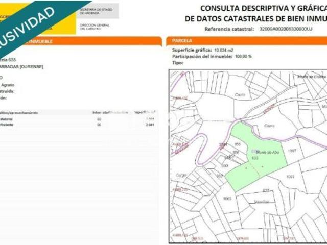 Finca en venta en Piñor, Ourense