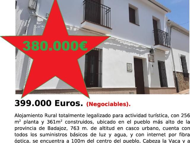 Terreno en venta en Cabeza La Vaca, Extremadura