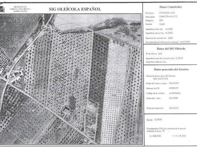 Terreno en venta en La Carlota, Andalucía
