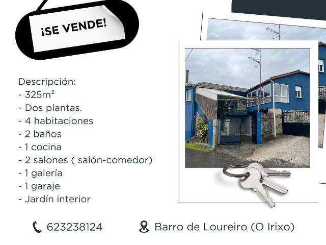 Terreno en venta en O Irixo