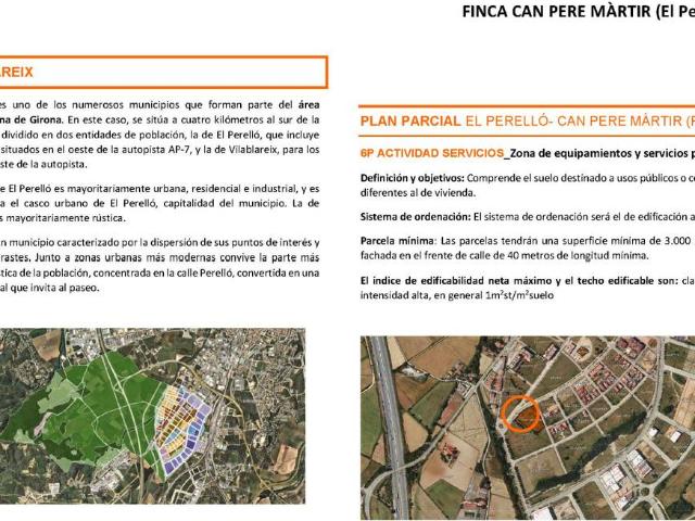 Terreno en venta en Gironès, Catalunya