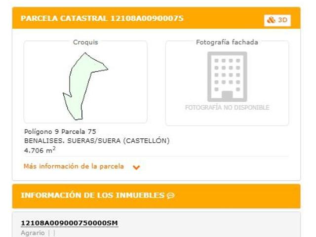 Terreno en venta en la Plana Baixa, Valencia