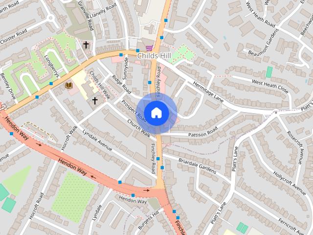 Apartment for rent in Childs Hill, Greater London