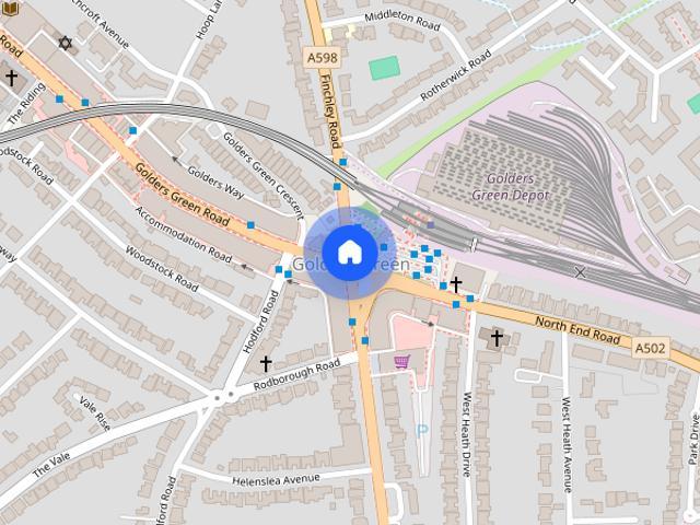 Apartment for rent in Temple Fortune, Greater London