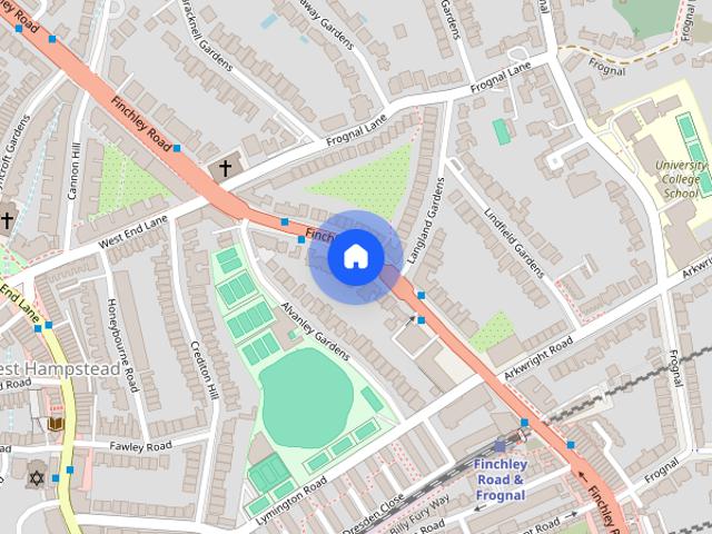 Apartment for rent in West Hampstead, Isle Of Man