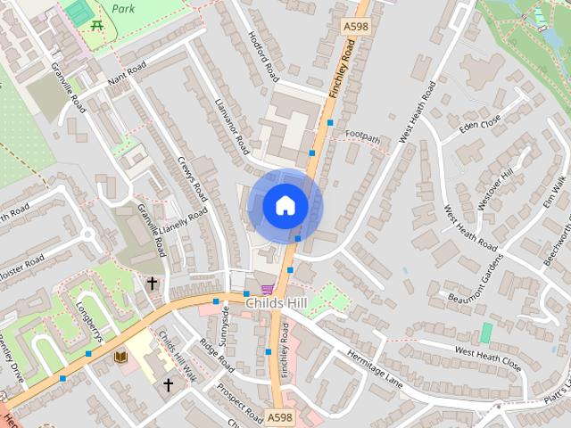 Apartment for rent in Childs Hill, Greater London