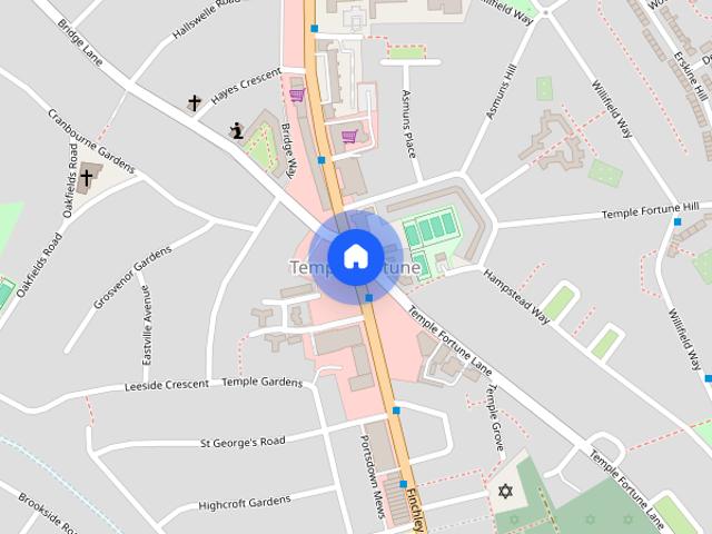 Apartment for rent in Temple Fortune, Greater London
