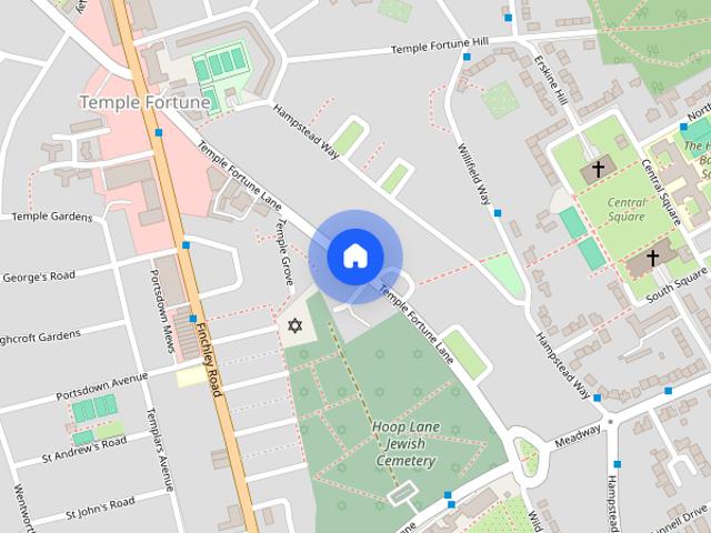 Apartment for rent in Temple Fortune, Greater London