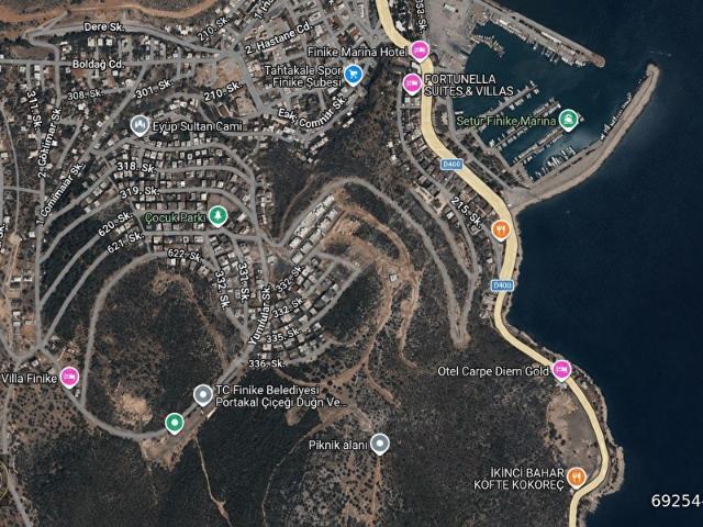 Finike, Antalya içerisinde satılık Arsa