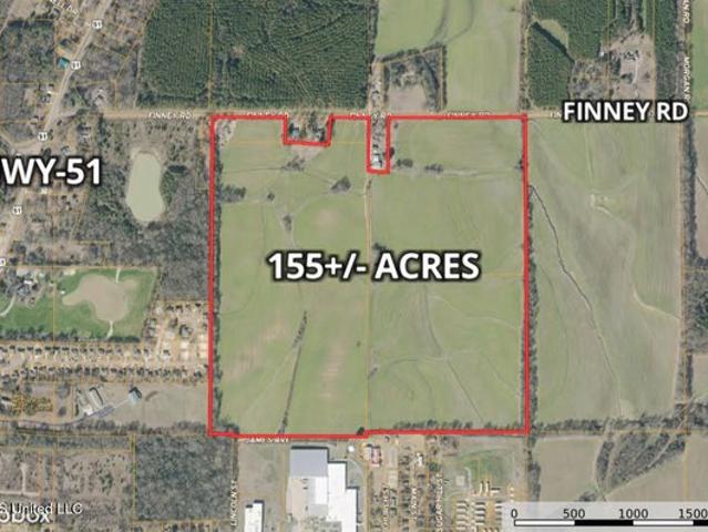Land for sale in Canton, Mississippi