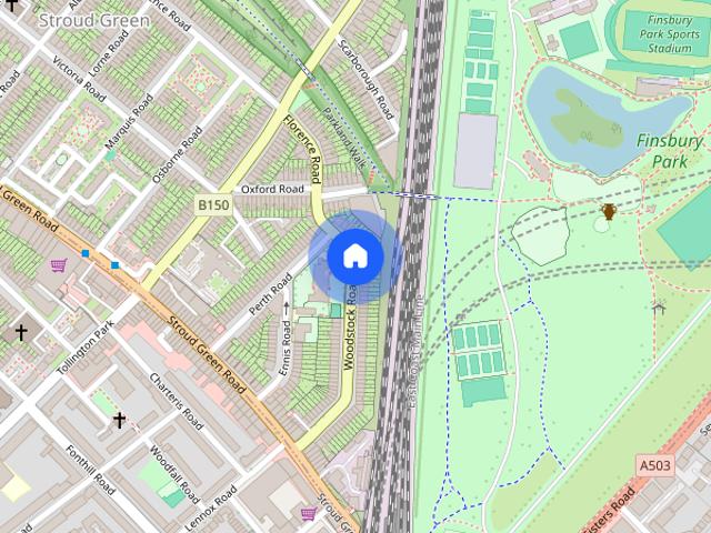 Apartment for rent in Stroud Green, Greater London