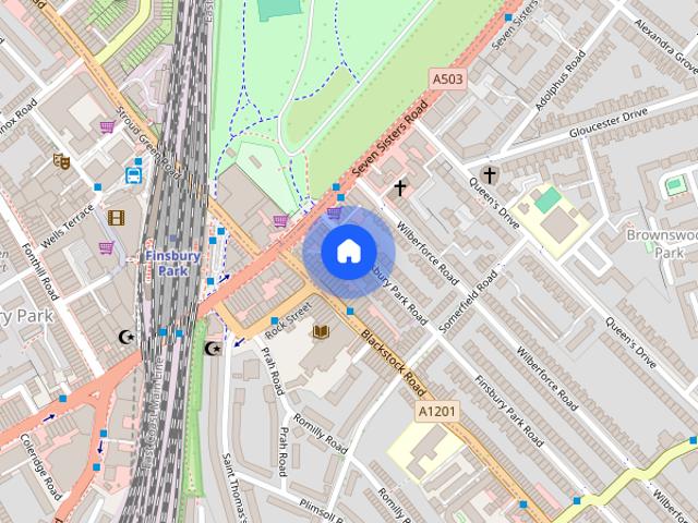 Apartment for rent in Brownswood Park, Stoke Newington