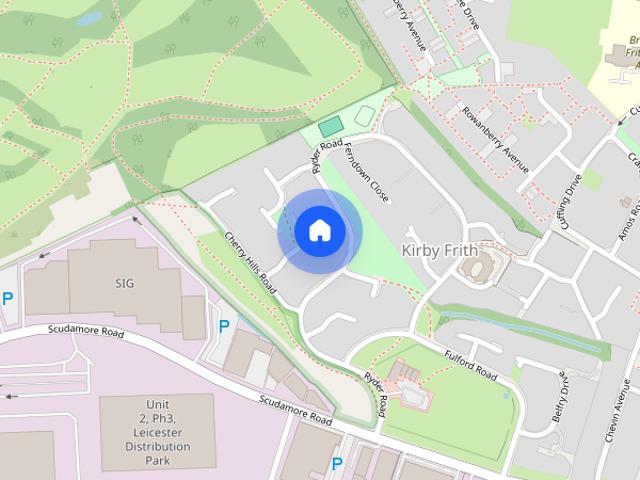 House for rent in Kirby Frith, Leicester