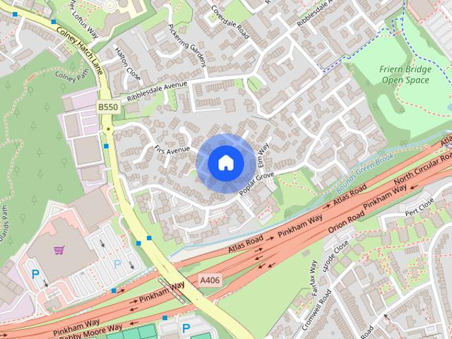 House for rent in London Borough of Barnet, Greater London