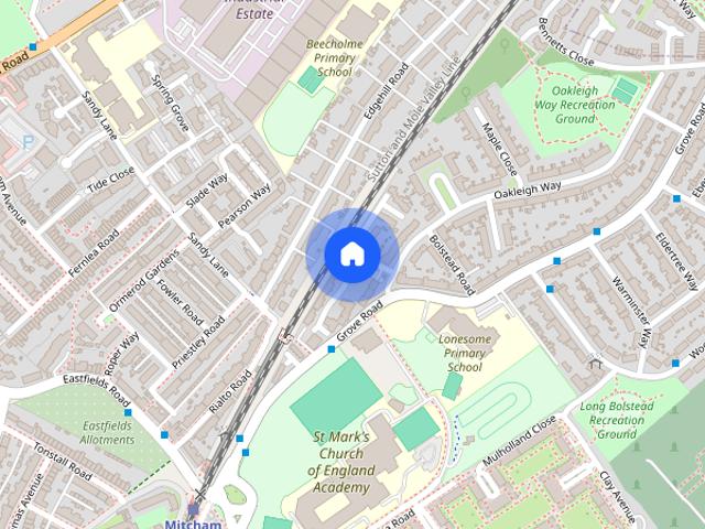 House for rent in London Borough of Merton, Mitcham