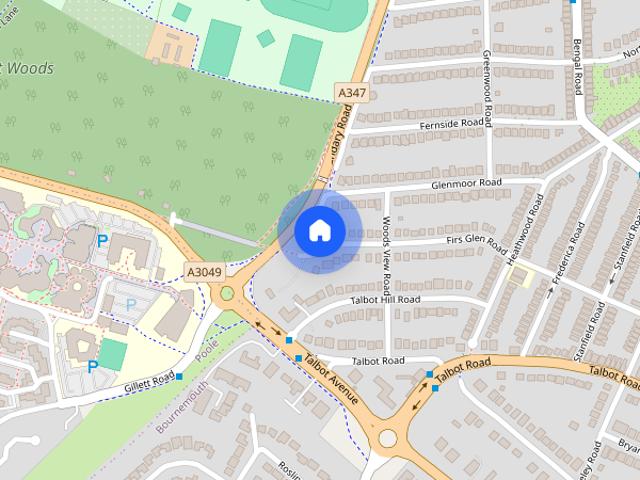 Apartment for rent in Talbot Village, Bournemouth
