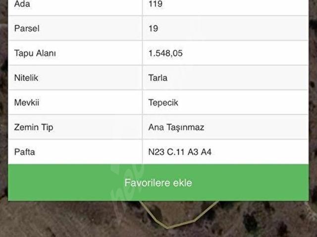 Çavdir, Burdur içerisinde satılık Arsa