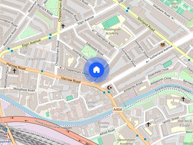 Room for rent in Kensal Town, Maida Vale
