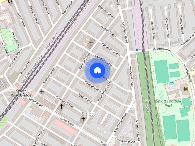 Apartment for rent in Pengam Green, Falcon Lodge