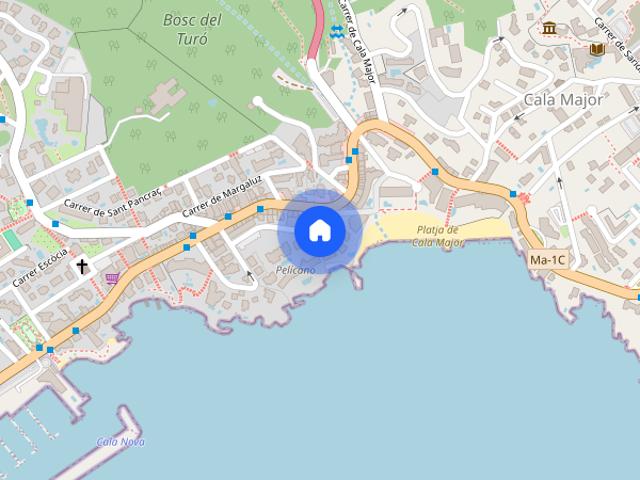 Apartamento en alquiler en Cala Major, Palma