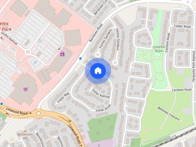 House for rent in Ferguslie Park, Elderslie