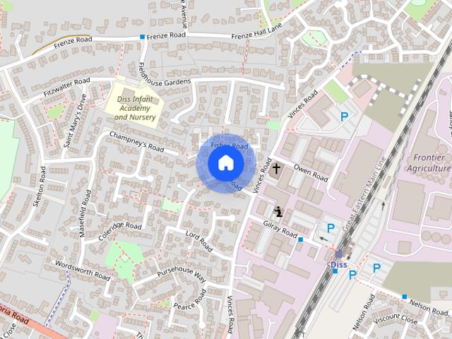 House for rent in Diss, Burgh St Peter
