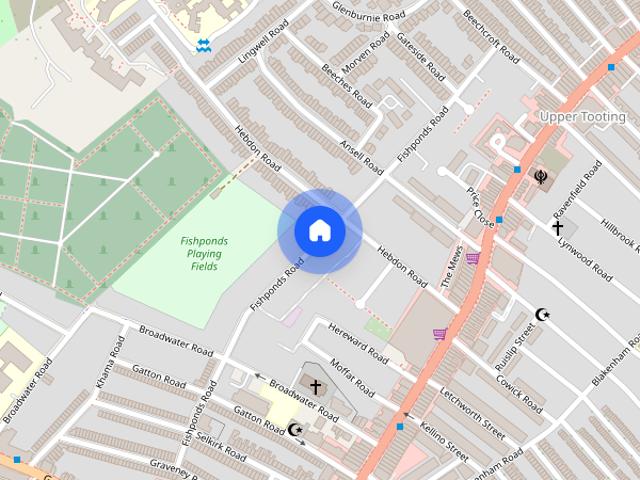 House for rent in Summerstown, Upper Tooting