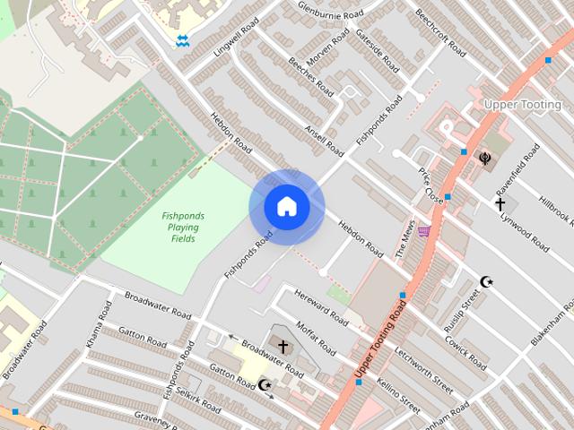House for rent in Summerstown, Upper Tooting