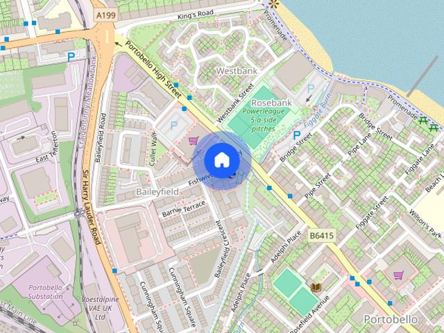 Apartment for rent in Baileyfield, Portobello
