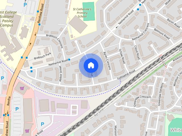 Apartment for rent in Gallowhill, Glenburn