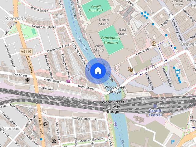 House for rent in Riverside, Cardiff