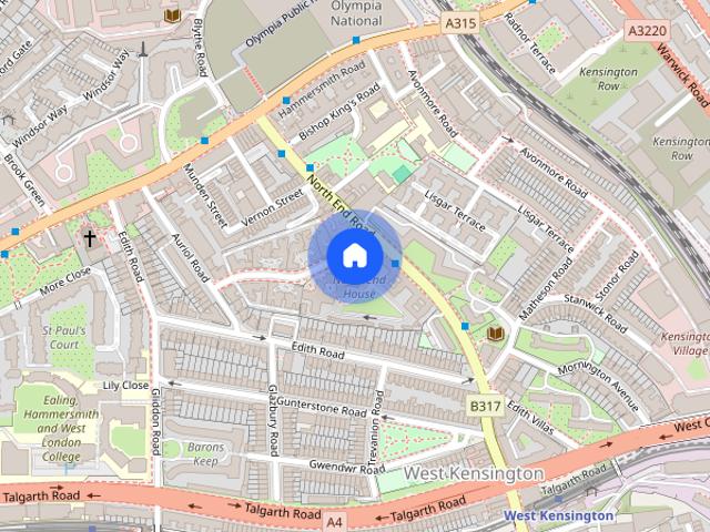 Apartment for rent in West Kensington, Greater London