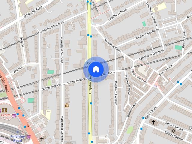 Apartment for rent in Belsize Park, Cat Hill