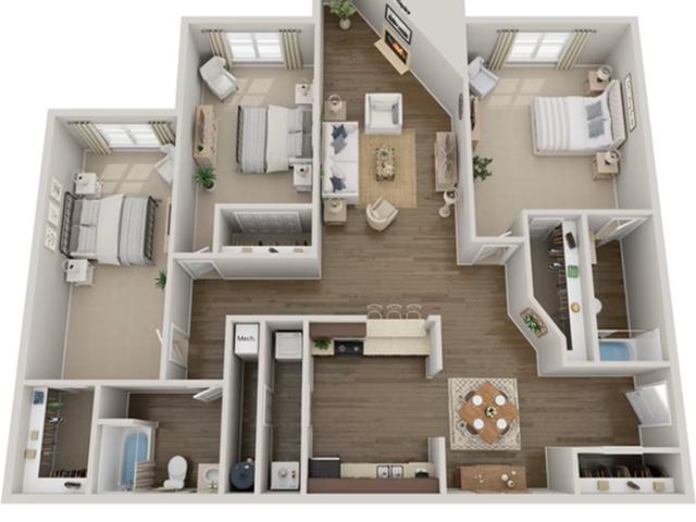 Apartment for rent in Cobb, Georgia