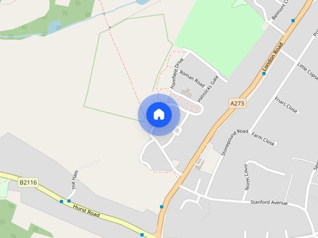 House for rent in Perryfields, West Sussex