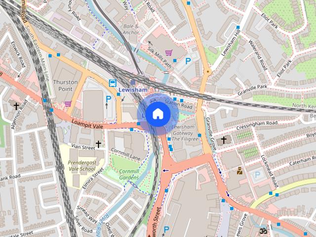Apartment for rent in London Borough of Lewisham, Ladywell